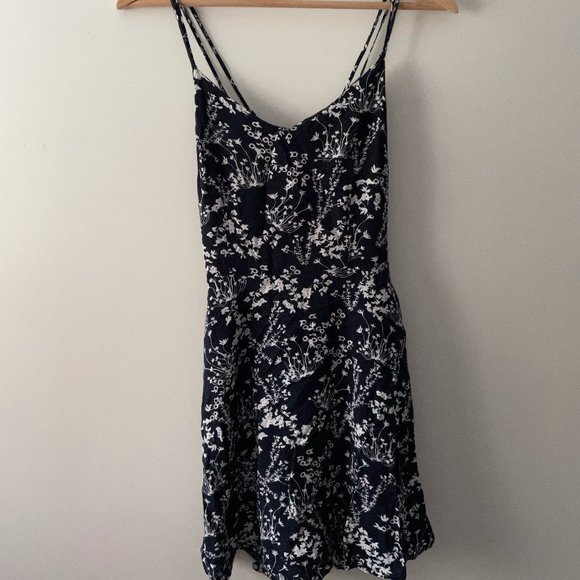 Garage Patterned Dress, Size S - Picture 2 of 2